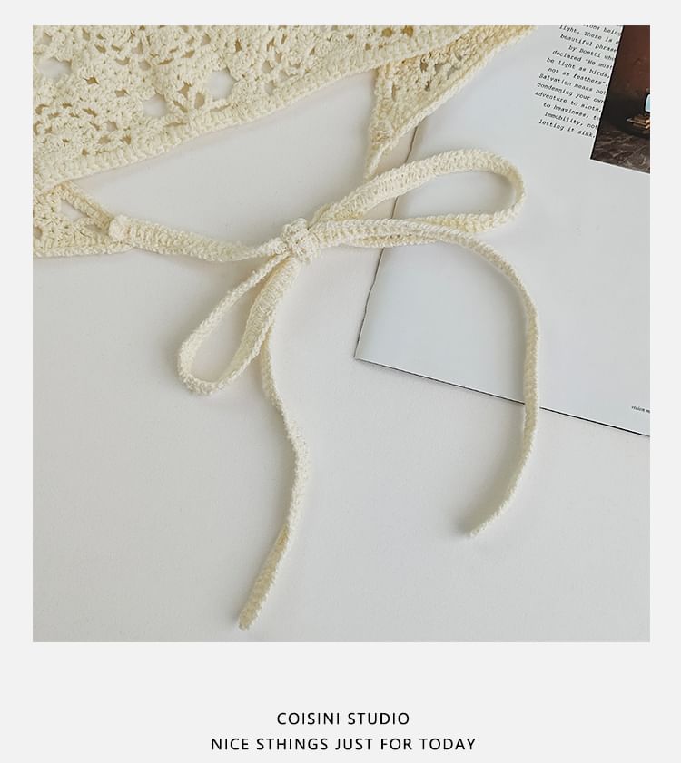 Crochet Knit Headkerchief