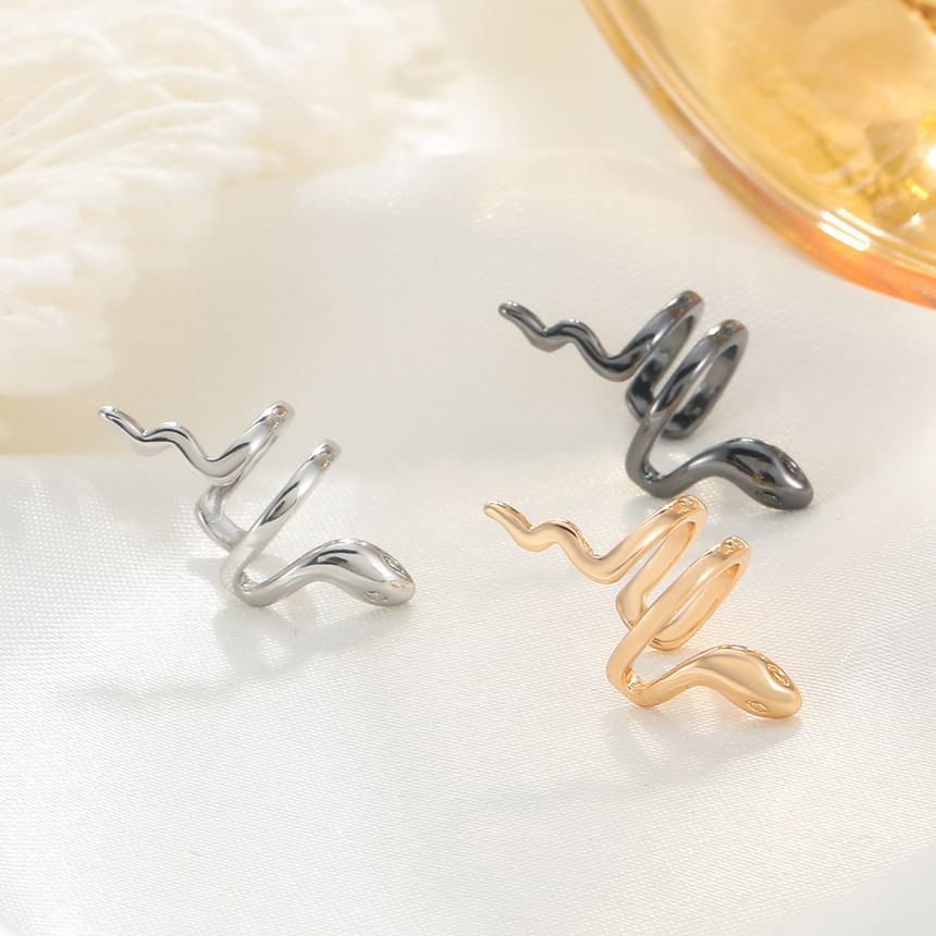 Snake Alloy Ear Cuff