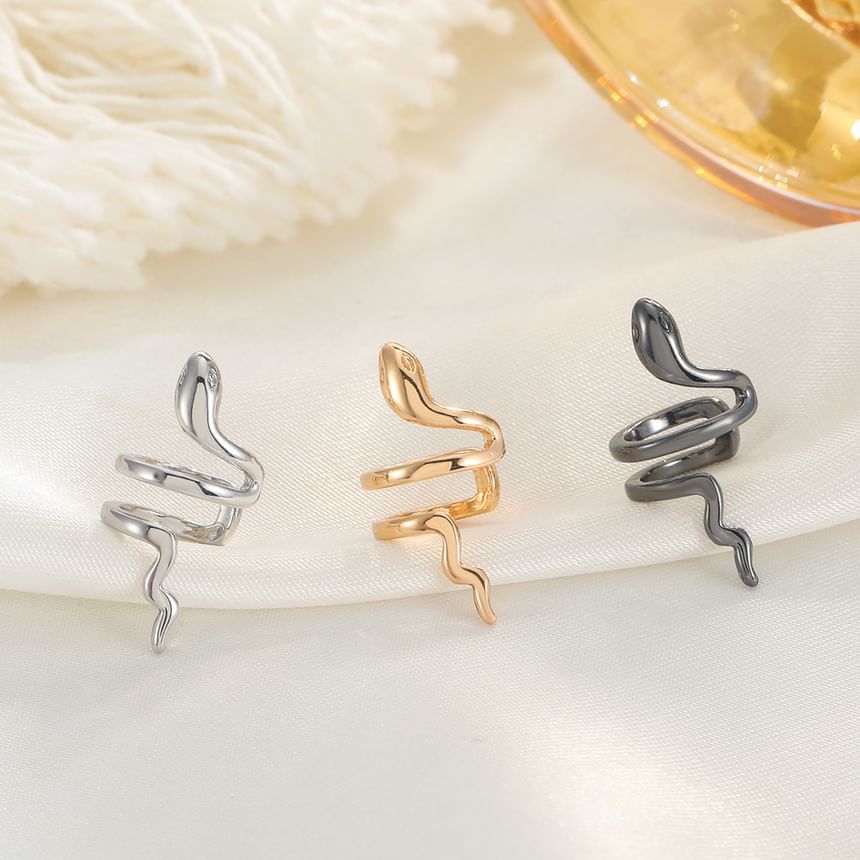 Snake Alloy Ear Cuff