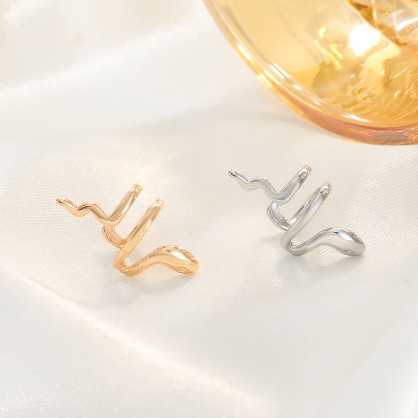 Snake Alloy Ear Cuff