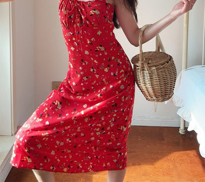 Spaghetti Strap Floral Sundress (Various Designs)