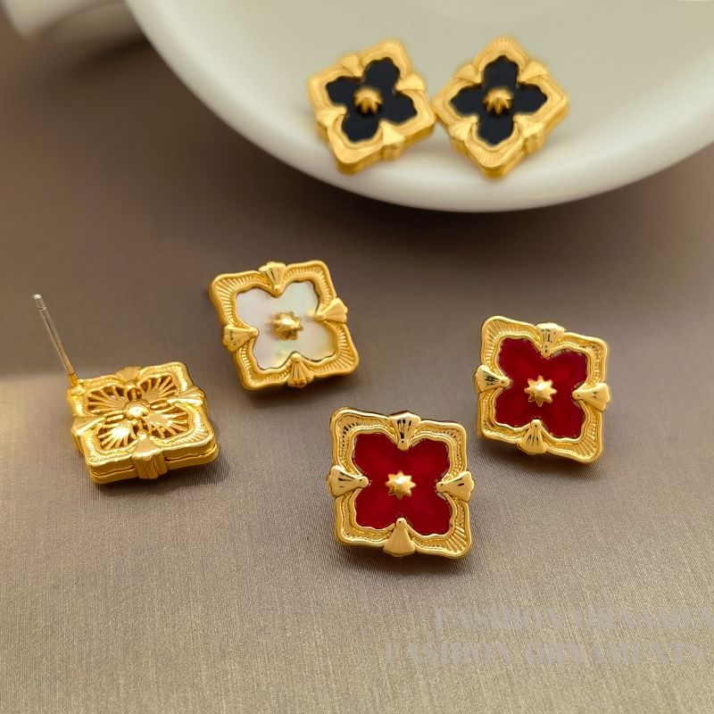 Geometric Stud Earring