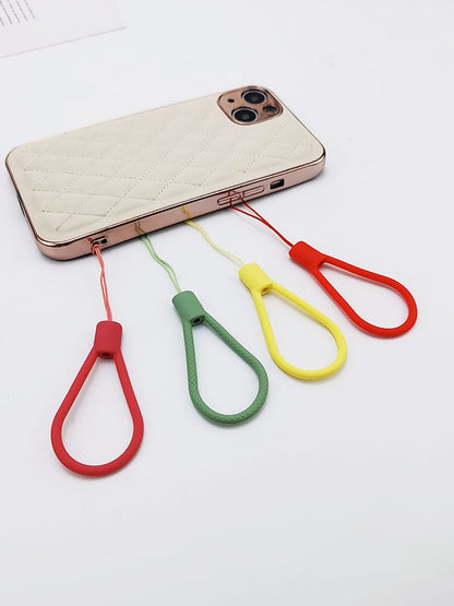 Plain Silicone Finger Phone Strap