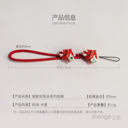 Mahjong Wrist Phone Strap