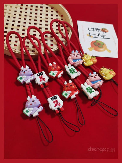 Mahjong Wrist Phone Strap