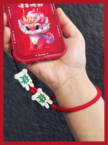 Mahjong Wrist Phone Strap