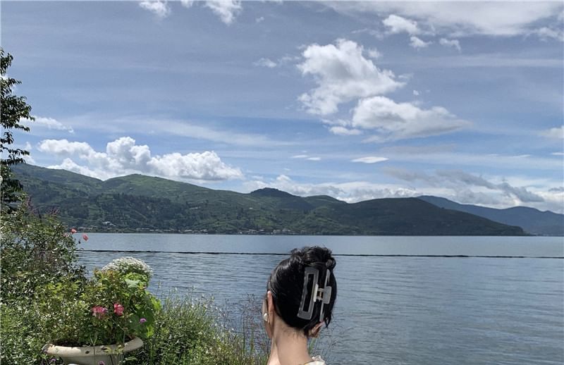 Sleeveless Star Pattern Midi A-Line Dress