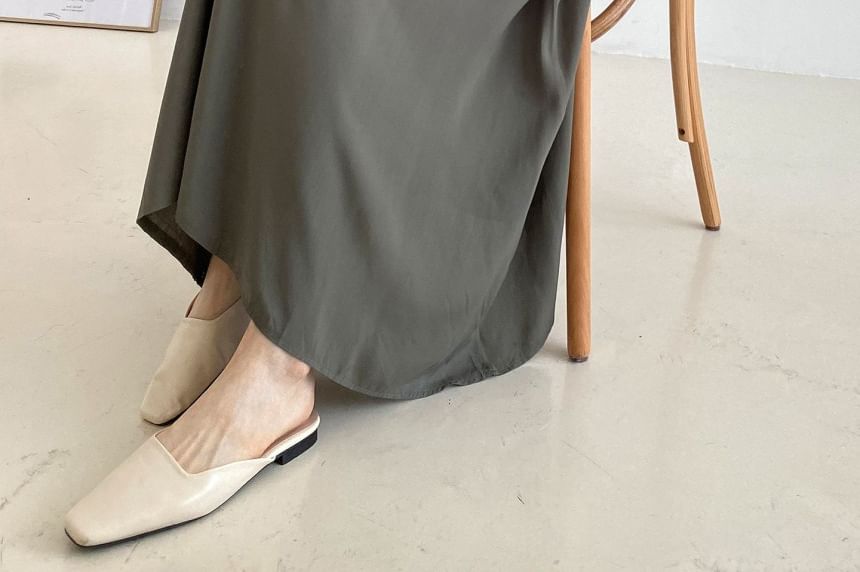 Long-Sleeve Collared Drawstring Waist A-Line Shirt Dress