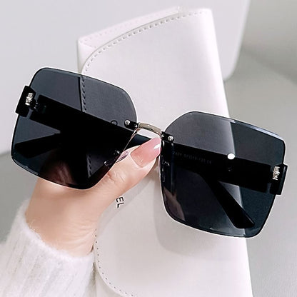 Square Frameless Sunglasses