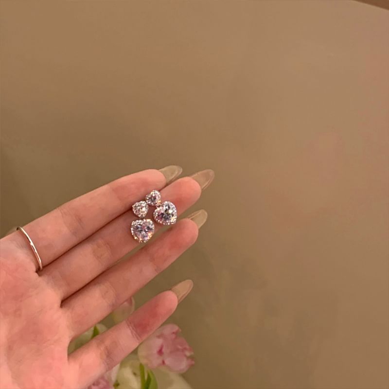 Rhinestone Drop Earring / Stud Earring