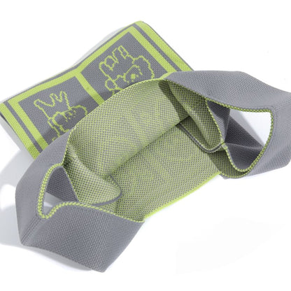 Dog Jacquard Knit Tote Bag