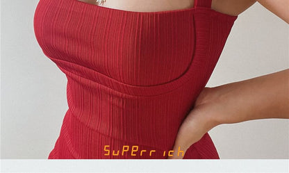 Shoulder Midi Plain Dress Sheath Off