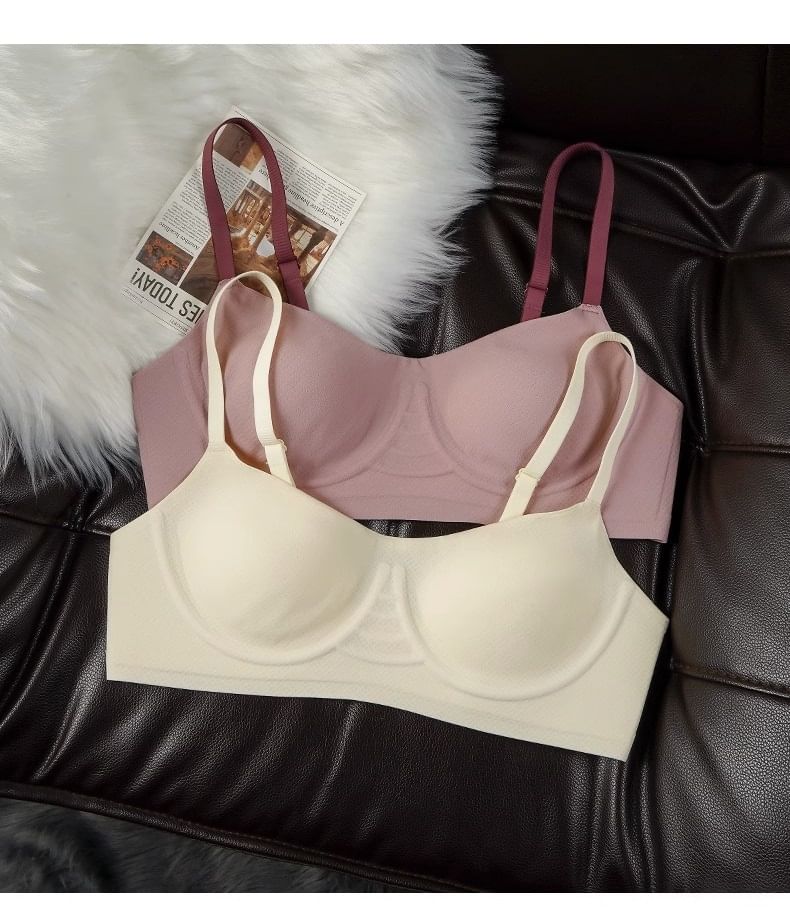 Wireless Plain Bra