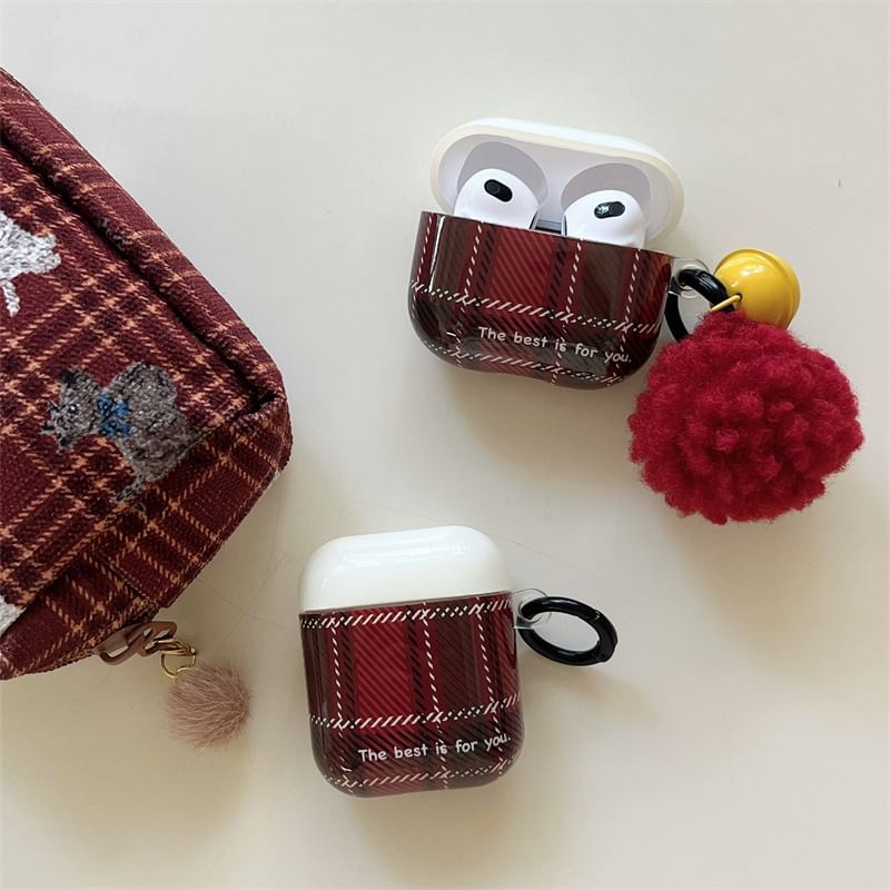 Plaid AirPods / Pro Earphone Case Skin