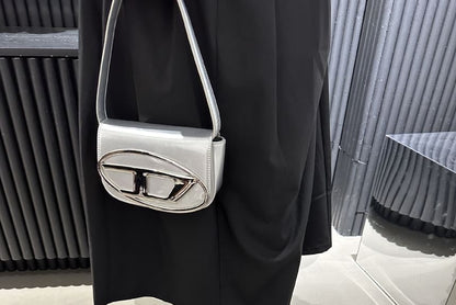 Plain Buckled Faux Leather Mary Jane Flats