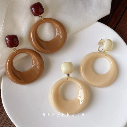Drop Resin Earring Hoop
