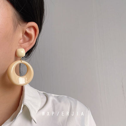 Drop Resin Earring Hoop