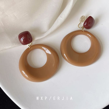 Drop Resin Earring Hoop