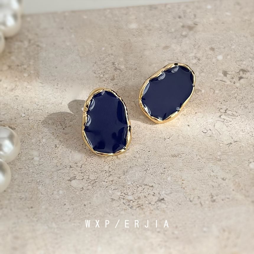 Glaze Ear Cuff Irregular Alloy