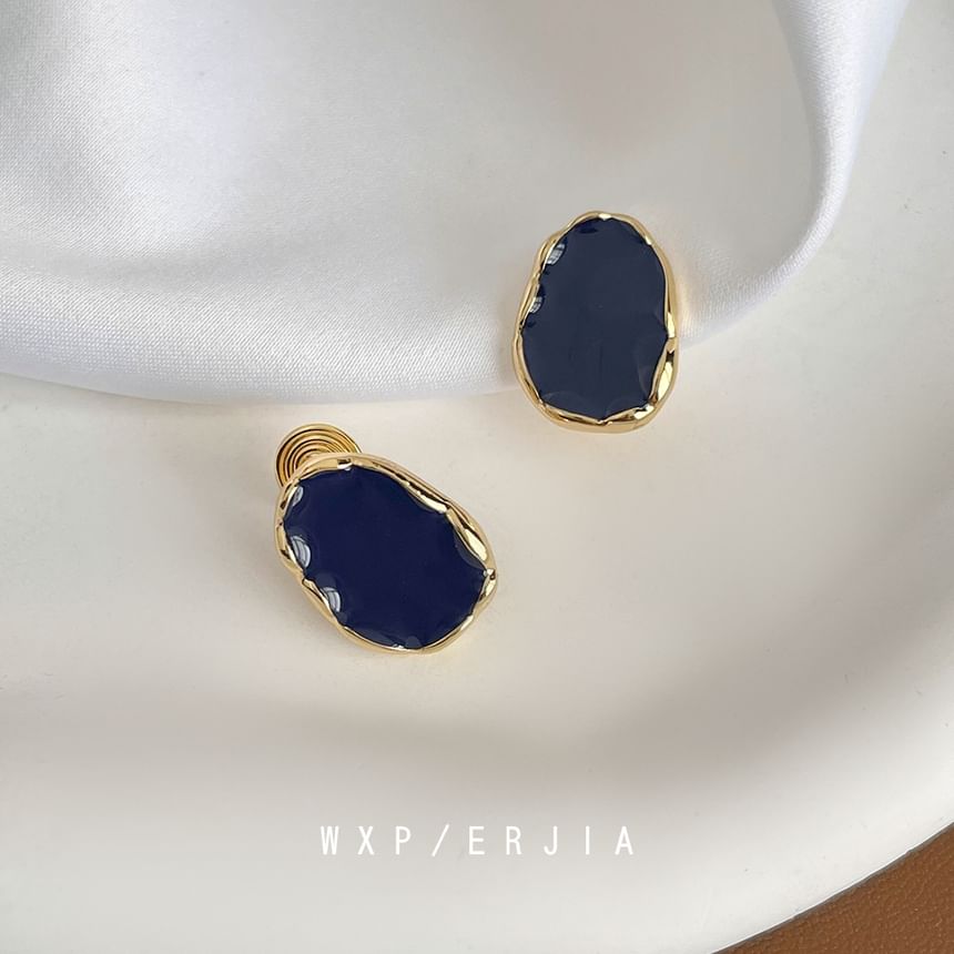 Glaze Ear Cuff Irregular Alloy