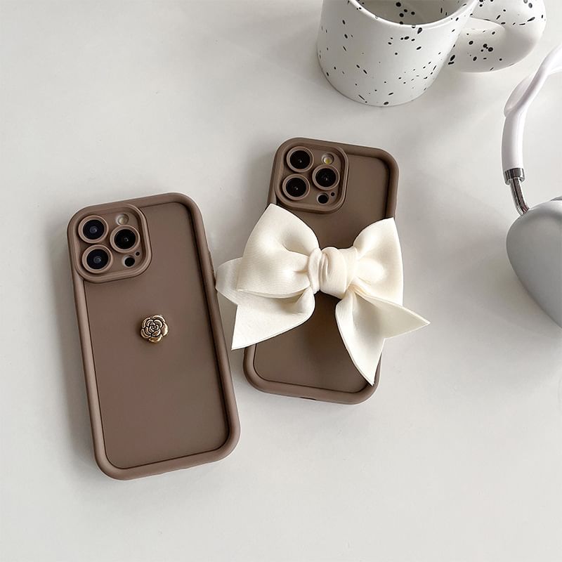 Floral / Bow Case Phone