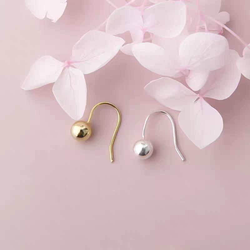 Bead Alloy Drop Earring