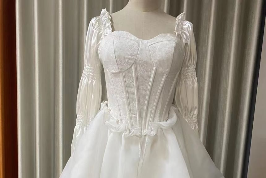 Off Shoulder Dip Back Cocktail Dress