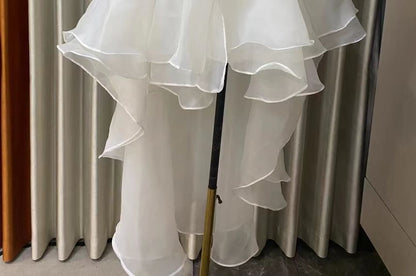 Off Shoulder Dip Back Cocktail Dress