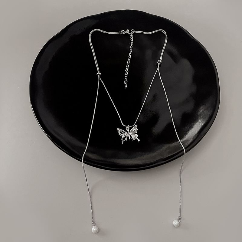 Pendant Butterfly Necklace