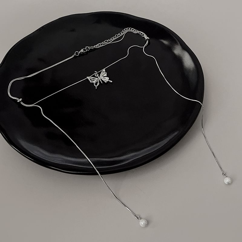 Pendant Butterfly Necklace