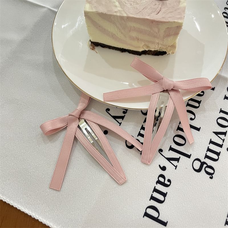 2: Clip Set of Bow Hair