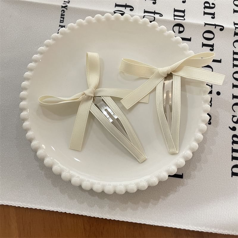 2: Clip Set of Bow Hair