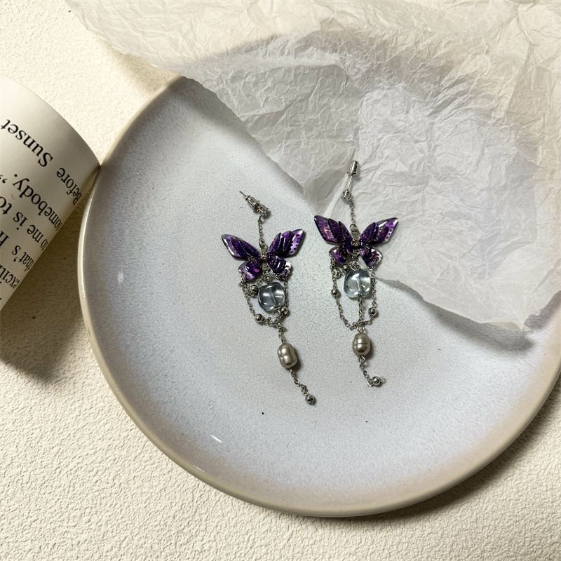 Butterfly Earring Drop