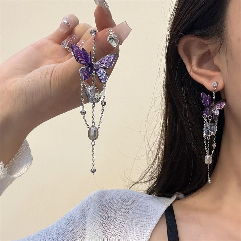Butterfly Earring Drop
