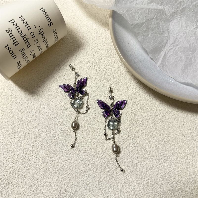 Butterfly Earring Drop
