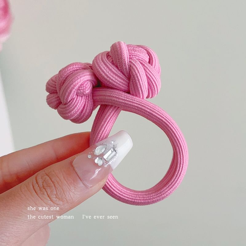 Plain Knot Hair Tie / Set