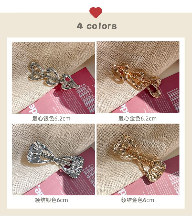 Alloy Hair Clip