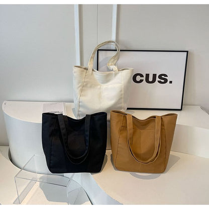 Plain Tote Canvas Bag