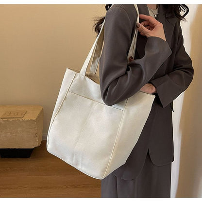 Plain Tote Canvas Bag