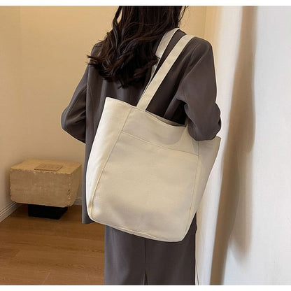 Plain Tote Canvas Bag