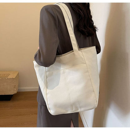 Plain Tote Canvas Bag