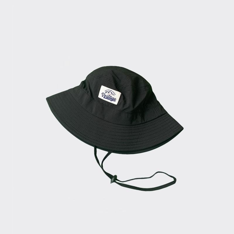 Lettering Applique Bucket Hat