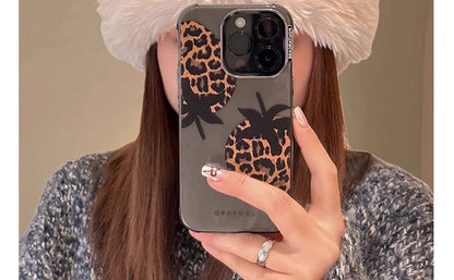Case Print Leopard Phone