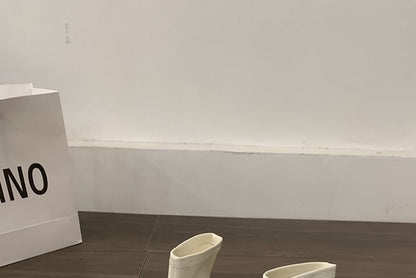 Chunky Heel Short Boots