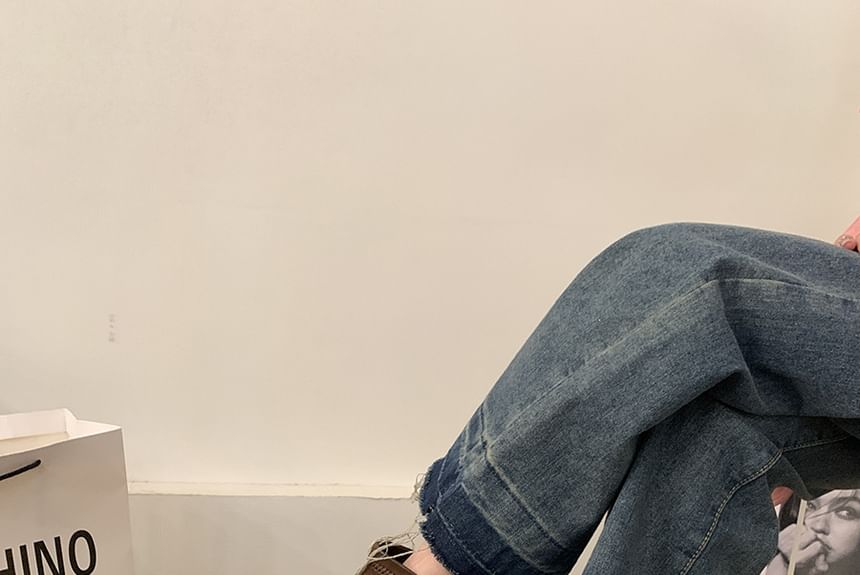 Chunky Heel Short Boots