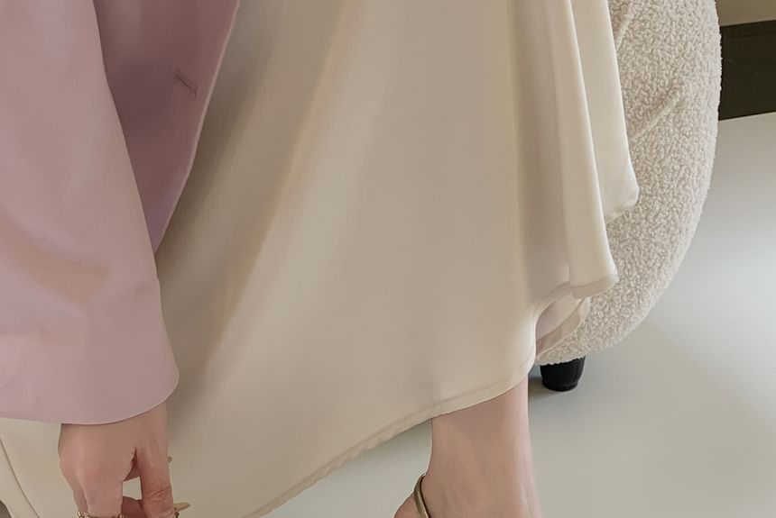 Pointy Toe High Heel Slingback Sandals