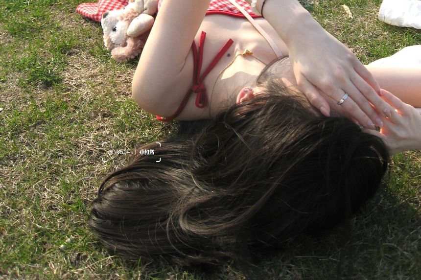 Thin Strap Gingham Mini Sundress