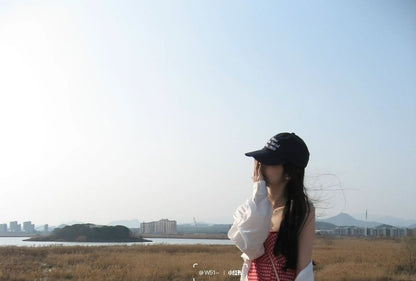 Thin Strap Gingham Mini Sundress