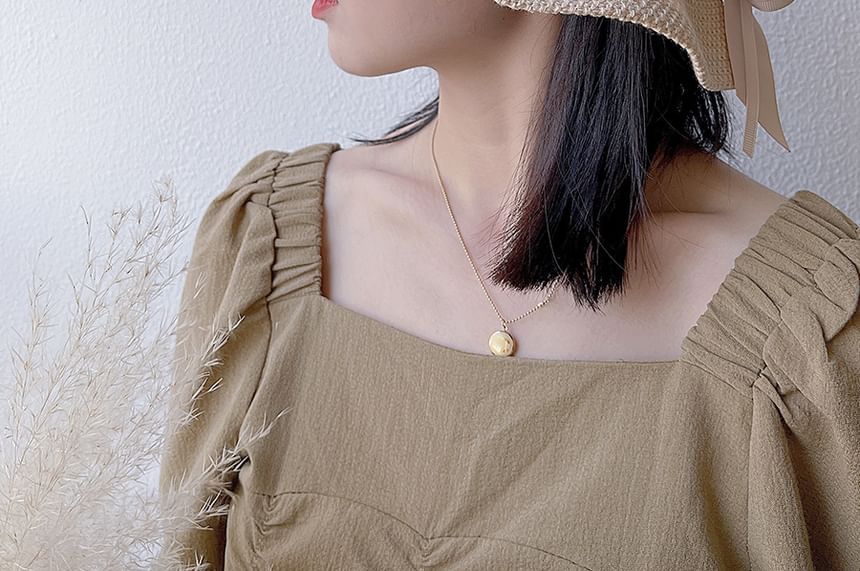 Ribbon Cotton Linen Hat Bucket
