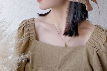 Ribbon Cotton Linen Hat Bucket